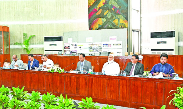 সংসদ ভবনে সাউন্ড সিস্টেম প্রতিস্থাপনবিষয়ক সভায় প্রধানমন্ত্রী, বিরোধীদলীয় নেতা, ভারপ্রাপ্ত স্পিকারসহ অন্যরা অংশ নেন : পিআইডি