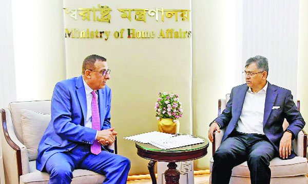 স্বরাষ্ট্রমন্ত্রী সালাহউদ্দিন আহমদের সাথে ফিলিস্তিনের রাষ্ট্রদূত ইউসেফ রামাদান সাক্ষাৎ করেন : পিআইডি