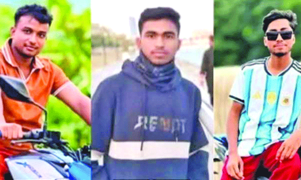 বেপরোয়া বাসে প্রাণ গেল ৩ বন্ধুর কাভার্ডভ্যানে শিশুসহ নিহত তিন
