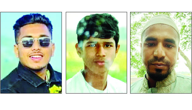 আলমাস খান, সবুজ তফাদার, সজীব ফরাজী