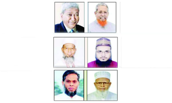 মিজানুর রহমান সিনহা, এ বি এম ফজলুল করিম, শেখ মো: আব্দুল্লাহ, এ কে এম ফখরুদ্দীন রাজী, কামরুজ্জামান রতন, অধ্যাপক আবু ইউসুফ