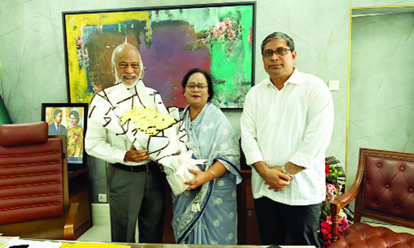 এলজিআরডি মন্ত্রীর সাথে বরিশাল সিটি প্রশাসকের সাক্ষাৎ