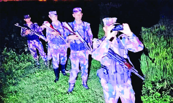 দিনাজপুর-ঠাকুরগাঁও সীমান্তে পুশইন  ঠেকাতে বিজিবির সতর্কাবস্থা