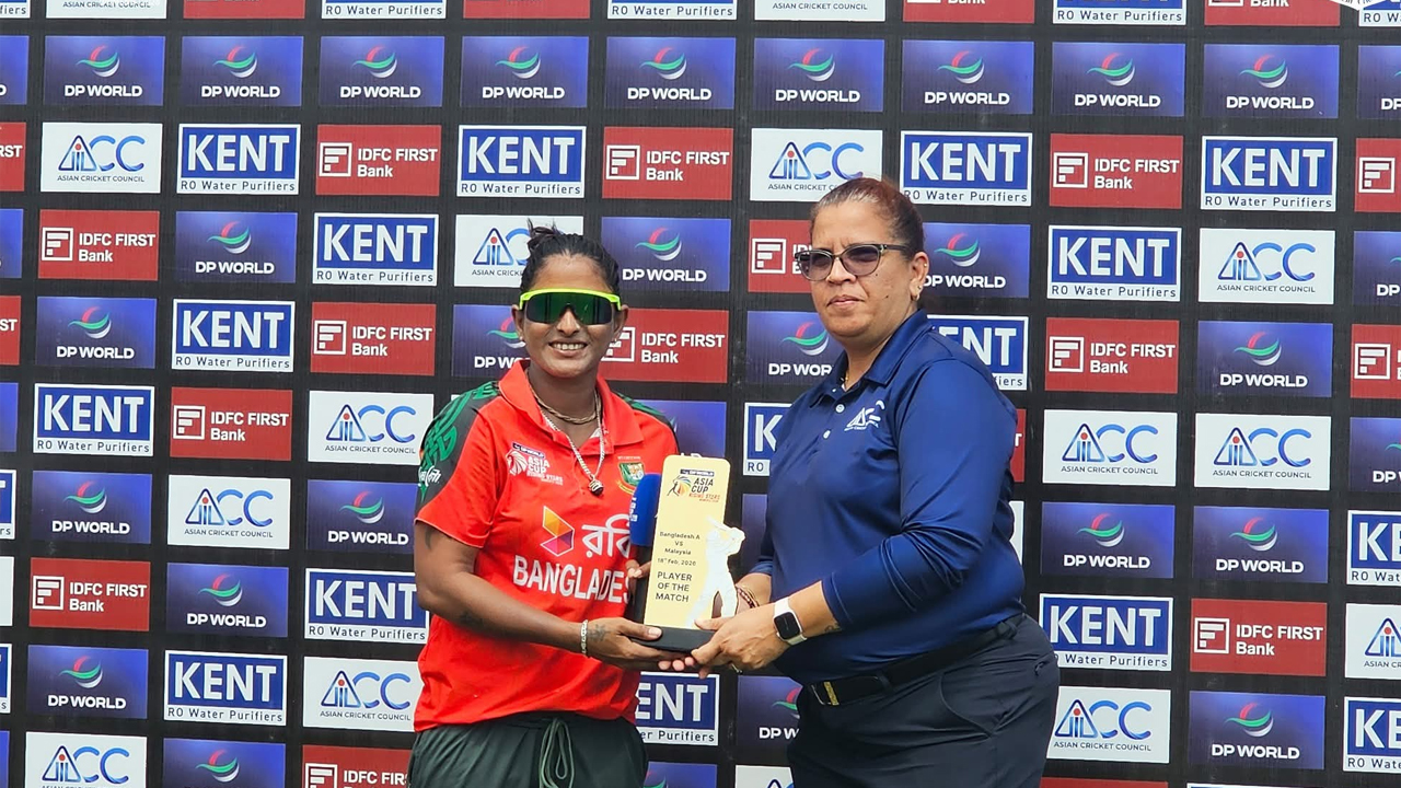 মালয়েশিয়াকে ৯০ রানে হারিয়েছে বাংলাদেশ