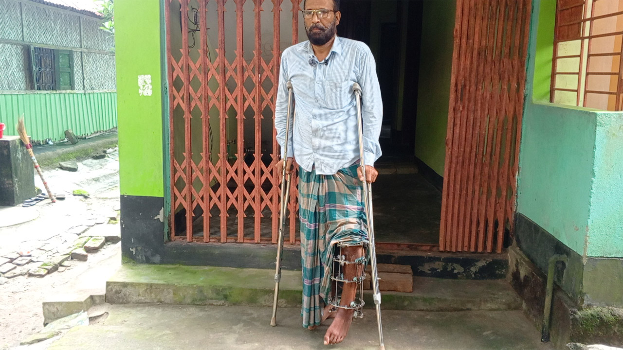 আহত রফিকুল হক স্বপন আমিন