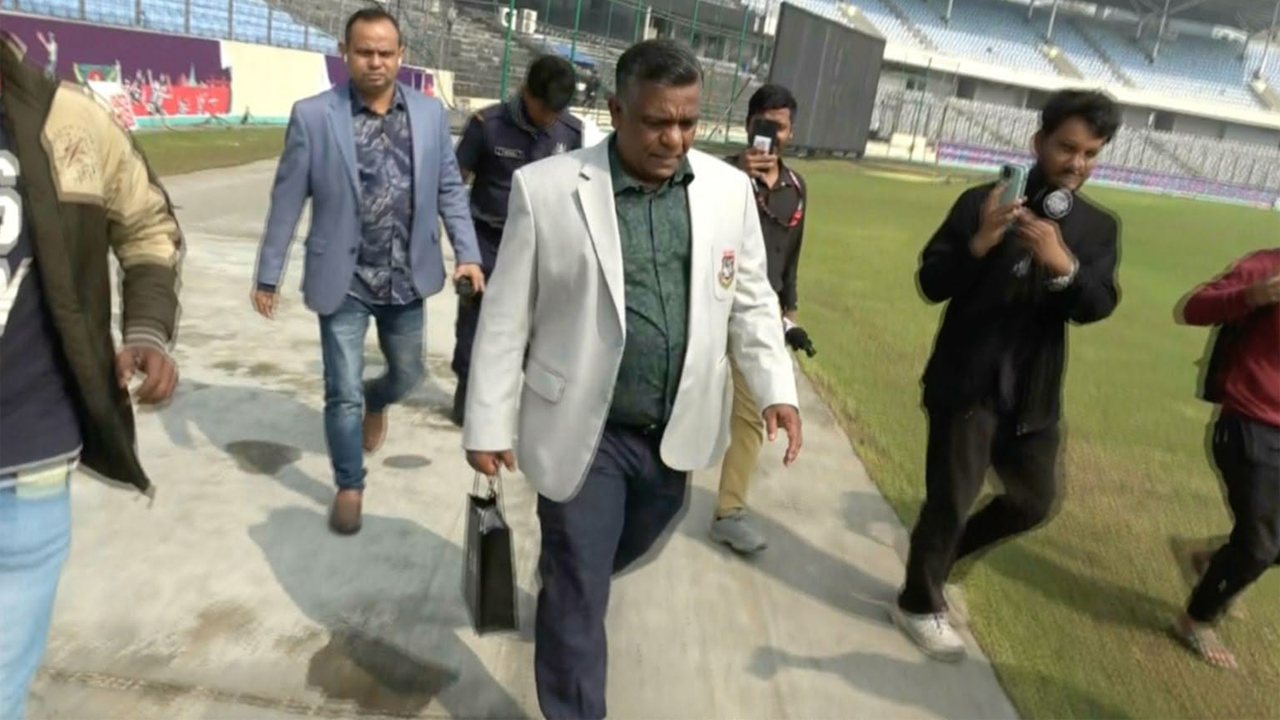 বিসিবি সভাপতি আমিনুল ইসলাম বুলবুল