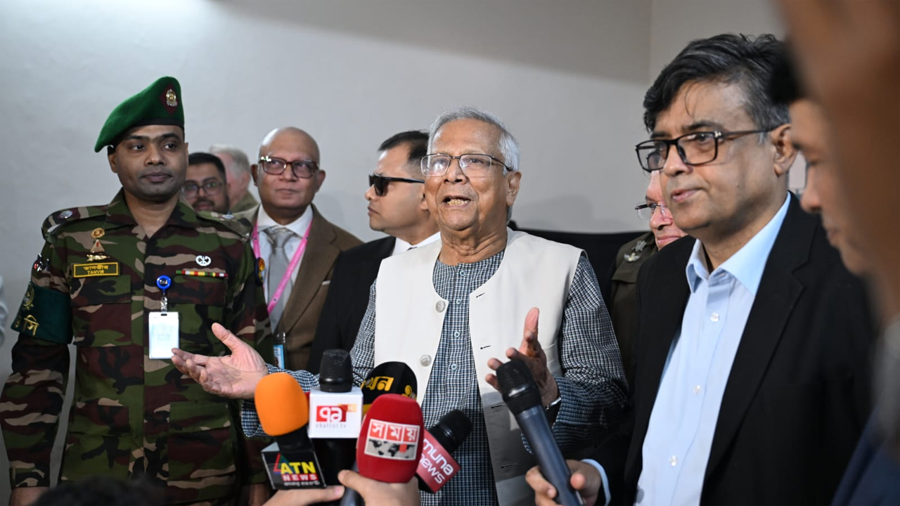 জাতির প্রতি কৃতজ্ঞতা প্রধান উপদেষ্টার