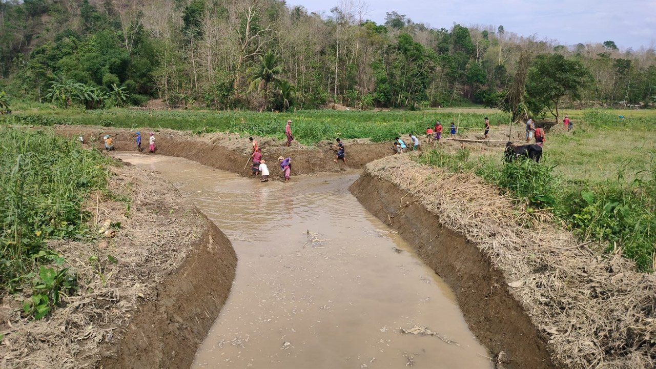 রাঙ্গামাটিতে খাল খনন কার্যক্রম