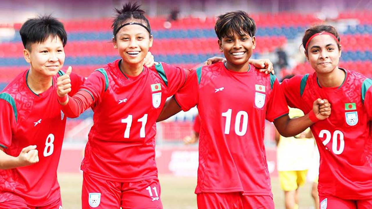 সাফ চ্যাম্পিয়নশিপে উড়ন্ত সূচনা পেয়েছে বাংলাদেশ নারী অনূর্ধ্ব-১৯ দল