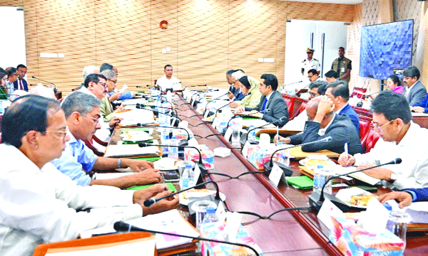 প্রধানমন্ত্রী তরেক রহমানের সভাপতিত্বে মন্ত্রিপরিষদের সদস্যরা বৈঠকে অংশ নেন : পিএমও