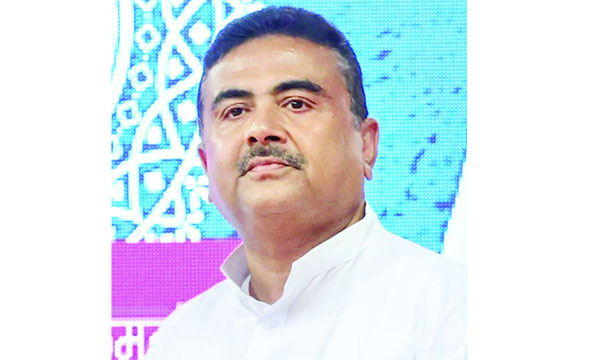 পশ্চিমবঙ্গের মুখ্যমন্ত্রী হিসেবে শপথ নিলেন শুভেন্দু