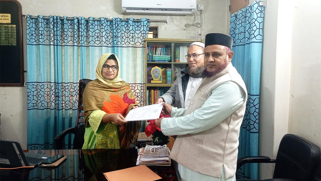 জামায়াত প্রার্থীর পক্ষে মনোনয়নপত্র সংগ্রহ