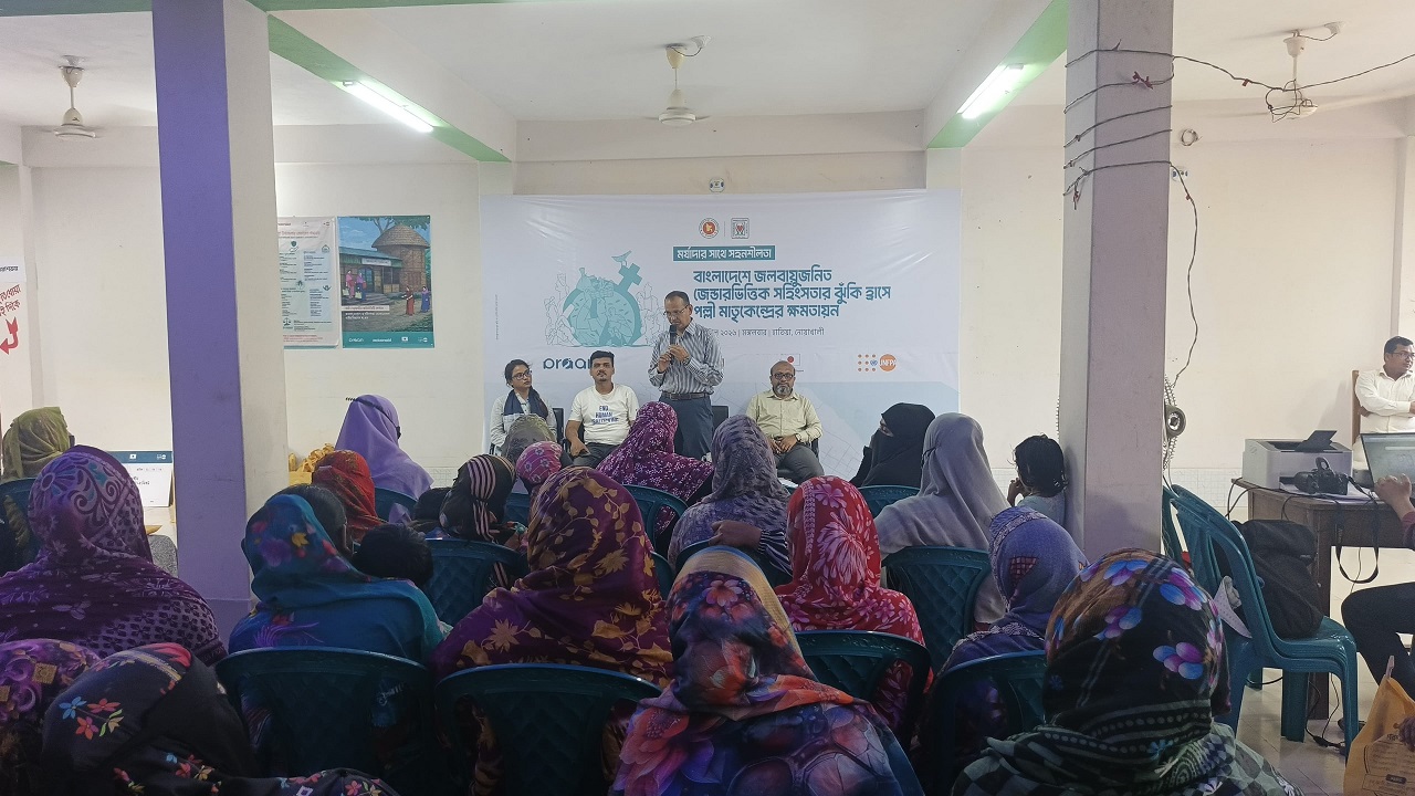 হাতিয়ায় নারী সহিংসতা রোধে দক্ষতা উন্নয়ন কর্মশালা