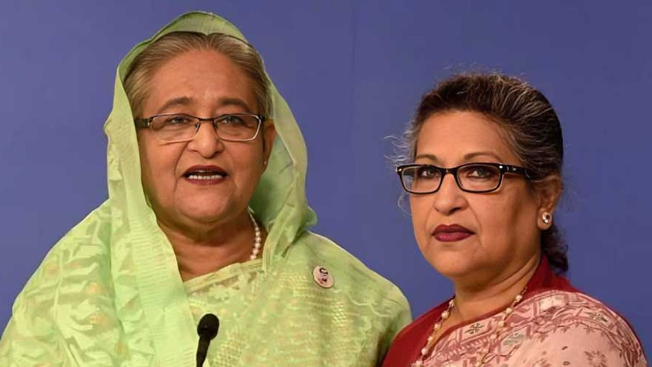 শেখ হাসিনা ও শেখ রেহানা