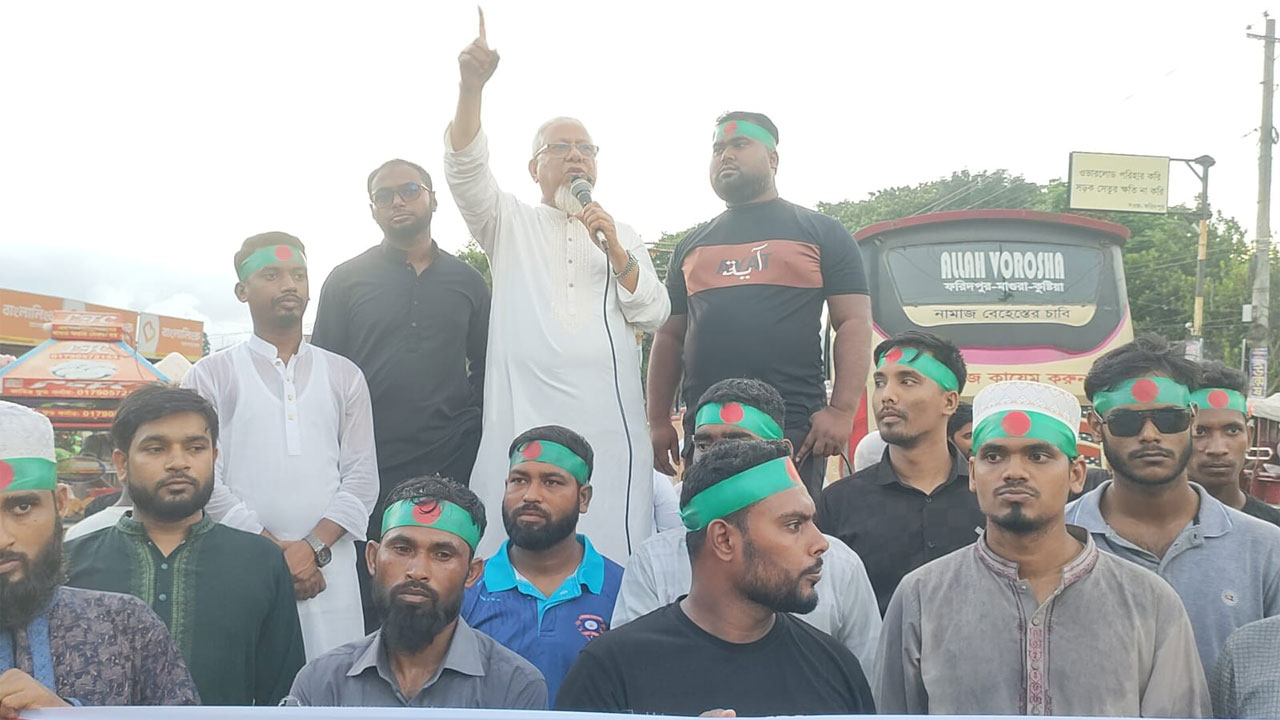 বক্তব্য প্রদান করছেন ইলিয়াস মোল্লা এমপি