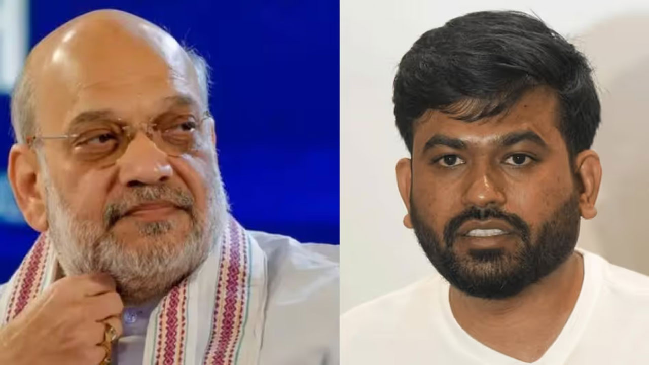 ভারতের স্বরাষ্ট্রমন্ত্রী অমিত শাহ এবং ককরোচ জনতা পার্টির প্রতিষ্ঠাতা অভিজিৎ দীপকে