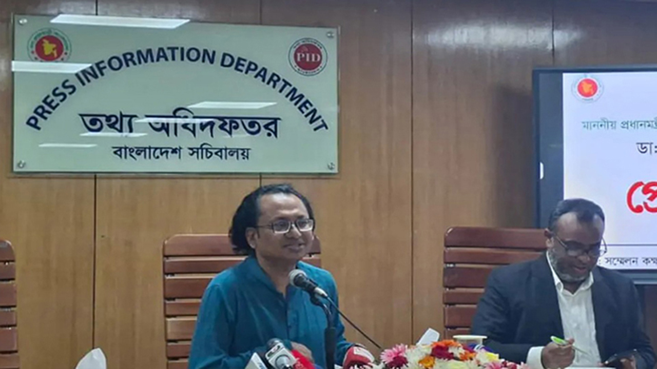 প্রধানমন্ত্রীর তথ্য ও সম্প্রচারবিষয়ক উপদেষ্টা ডা: জাহেদ উর রহমান