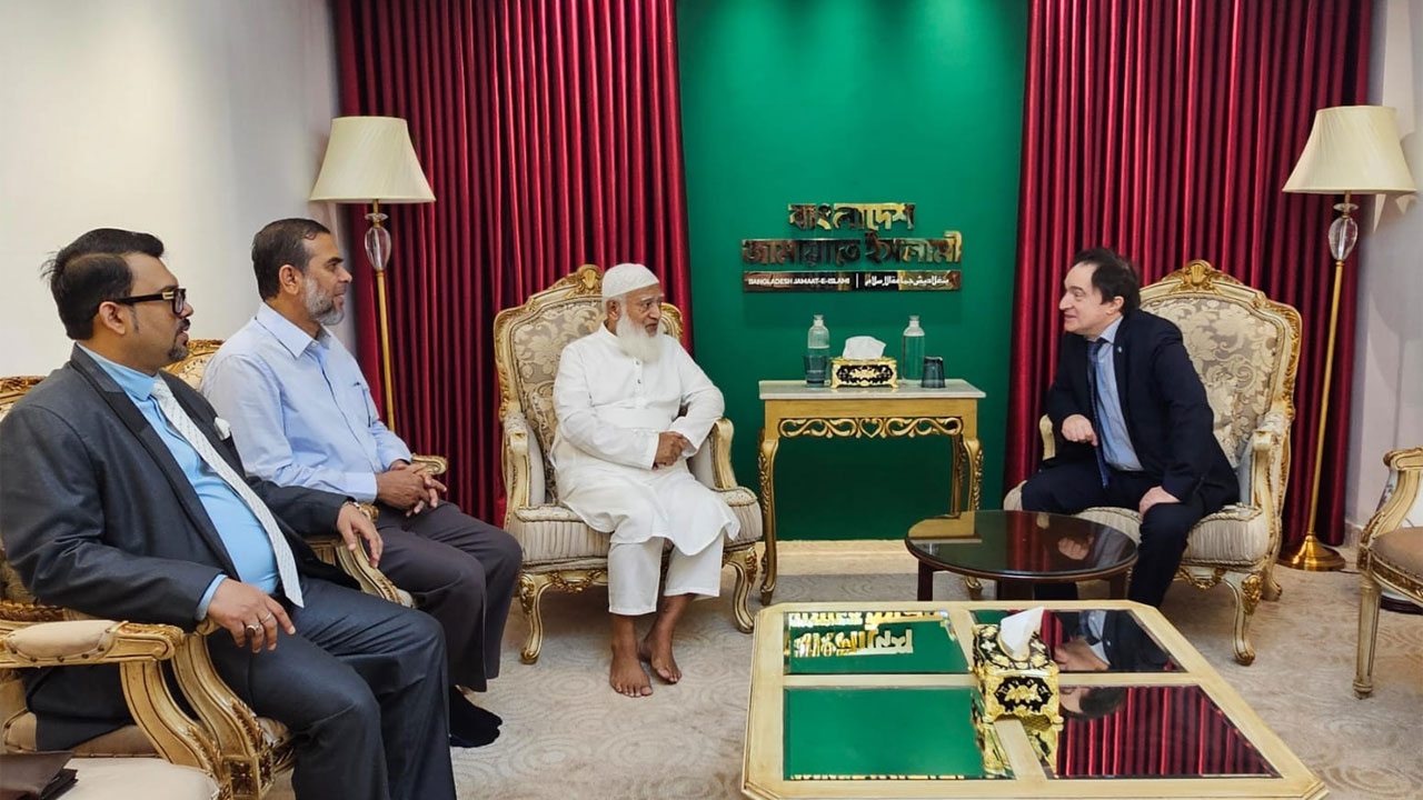 ডা. শফিকুর রহমানের সৌজন্য সাক্ষাৎ করেছেন রাষ্ট্রদূত মার্সেলো কার্লোস সেসা