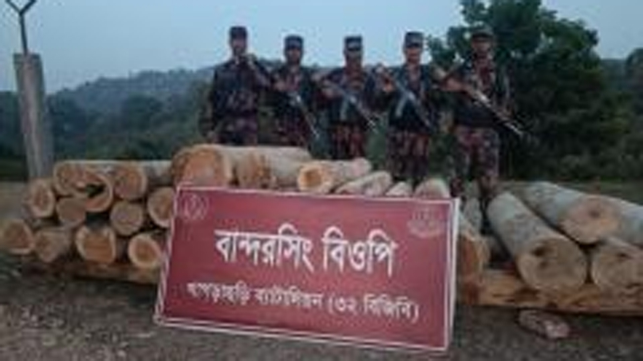 উদ্ধারকৃত কাঠ