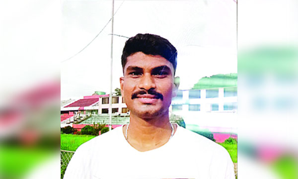 বাংলাদেশ হকি দলের গোলরক্ষক বিপ্লব কুজুর
