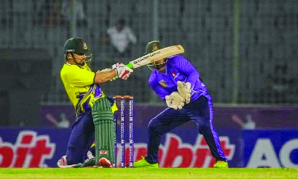 ৪৪ বলে ৭৬ রান করে ম্যাচসেরা হন দুর্বারের নুরুল হাসান সোহান : ইন্টারনেট