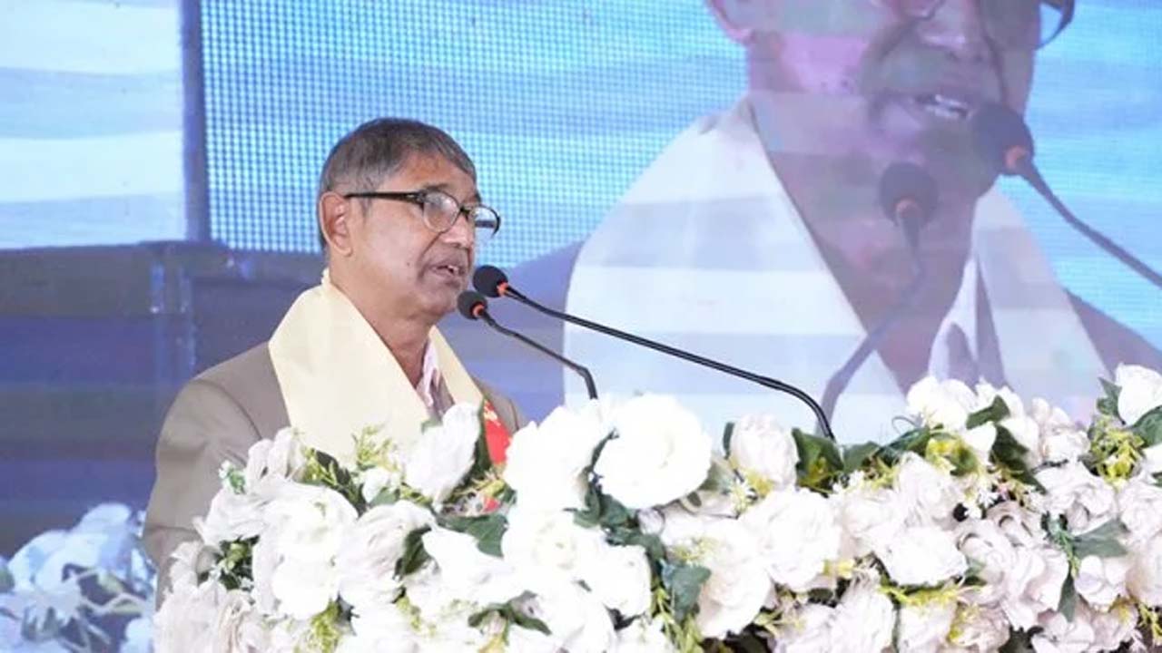 বক্তব্য দেন মুক্তিযুদ্ধ বিষয়ক মন্ত্রী আহমেদ আযম খান