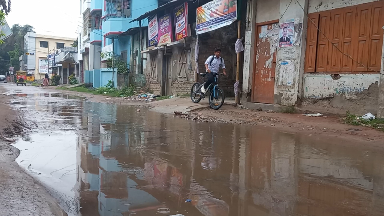 শহরের একটি রাস্তার দৃশ্য