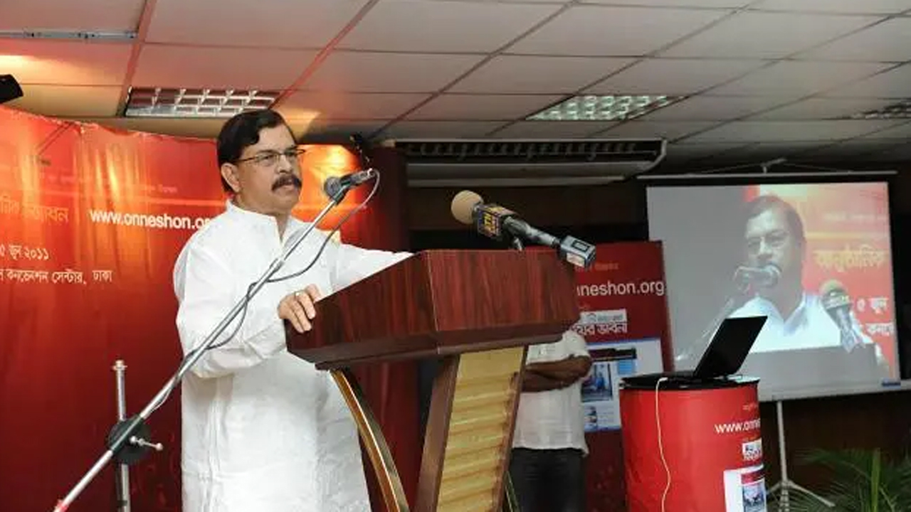 নাগরিক ঐক্যের সভাপতি মাহমুদুর রহমান মান্না