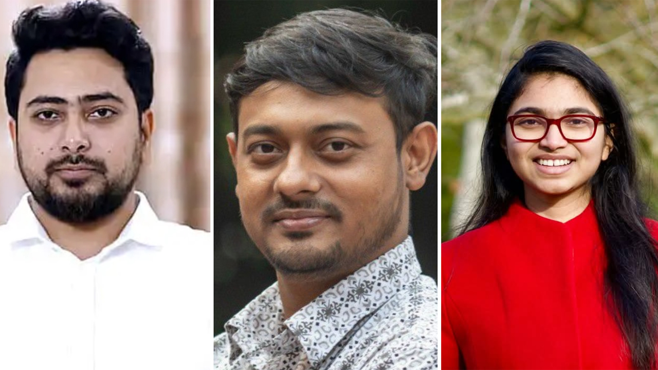 নাহিদ ইসলাম, নাসীরুদ্দীন পাটওয়ারী ও তাসনিম জারা