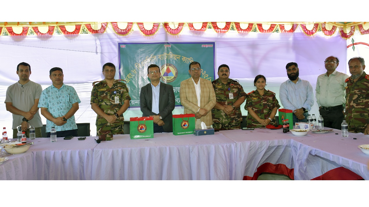 নোবিপ্রবিতে বিএনসিসি ব্যাটালিয়ন ক্যাম্পিংয়ের সমাপনী
