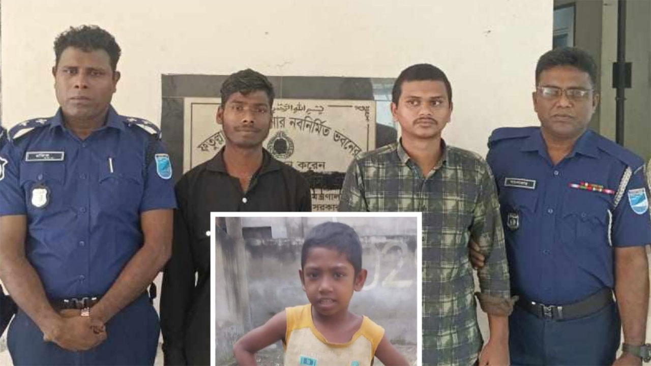 গ্রেফতার তানজীল ও নুর মোহাম্মদ ওরফে শাহ আলম।