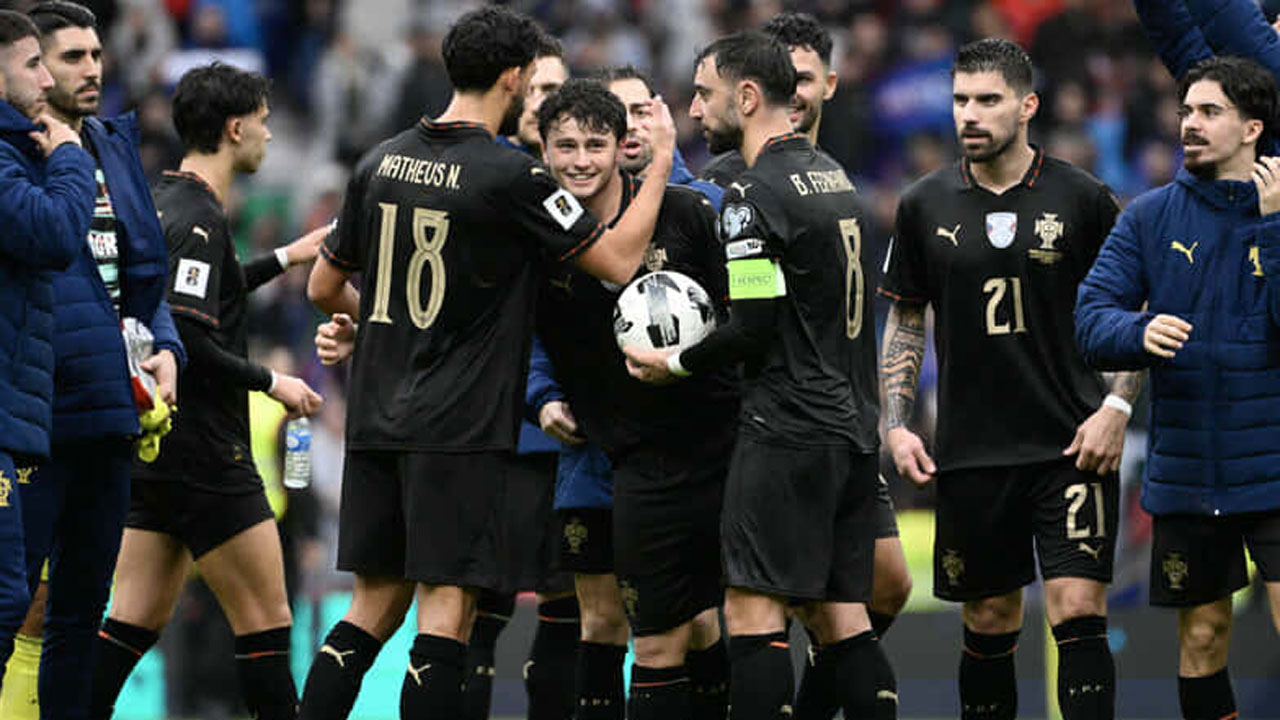 আর্মেনিয়াকে ৯-১ গোলে হারিয়ে বিশ্বকাপের টিকিট নিশ্চিত করল পর্তুগাল