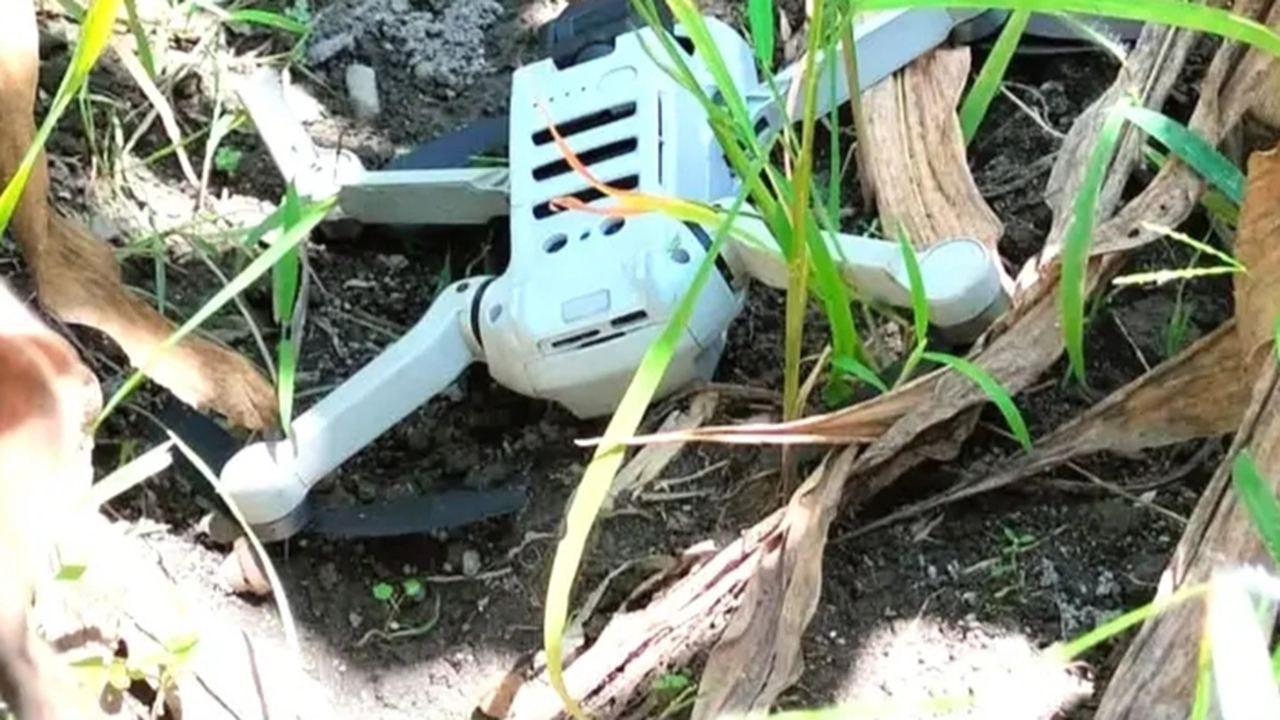 বাংলাদেশের অভ্যন্তরে বিধ্বস্ত হওয়া ভারতীয় ড্রোন