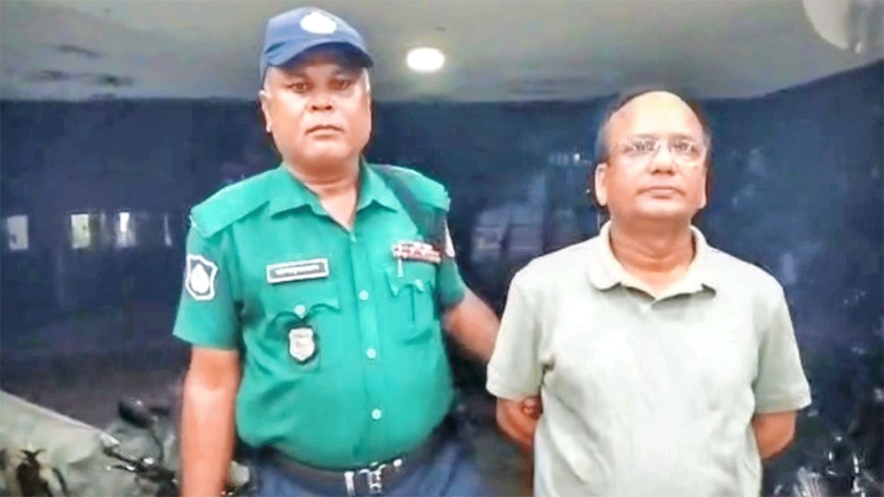 শাহিদ মাহমুদকে গ্রেফতার করেছে রংপুর মহানগর পুলিশ