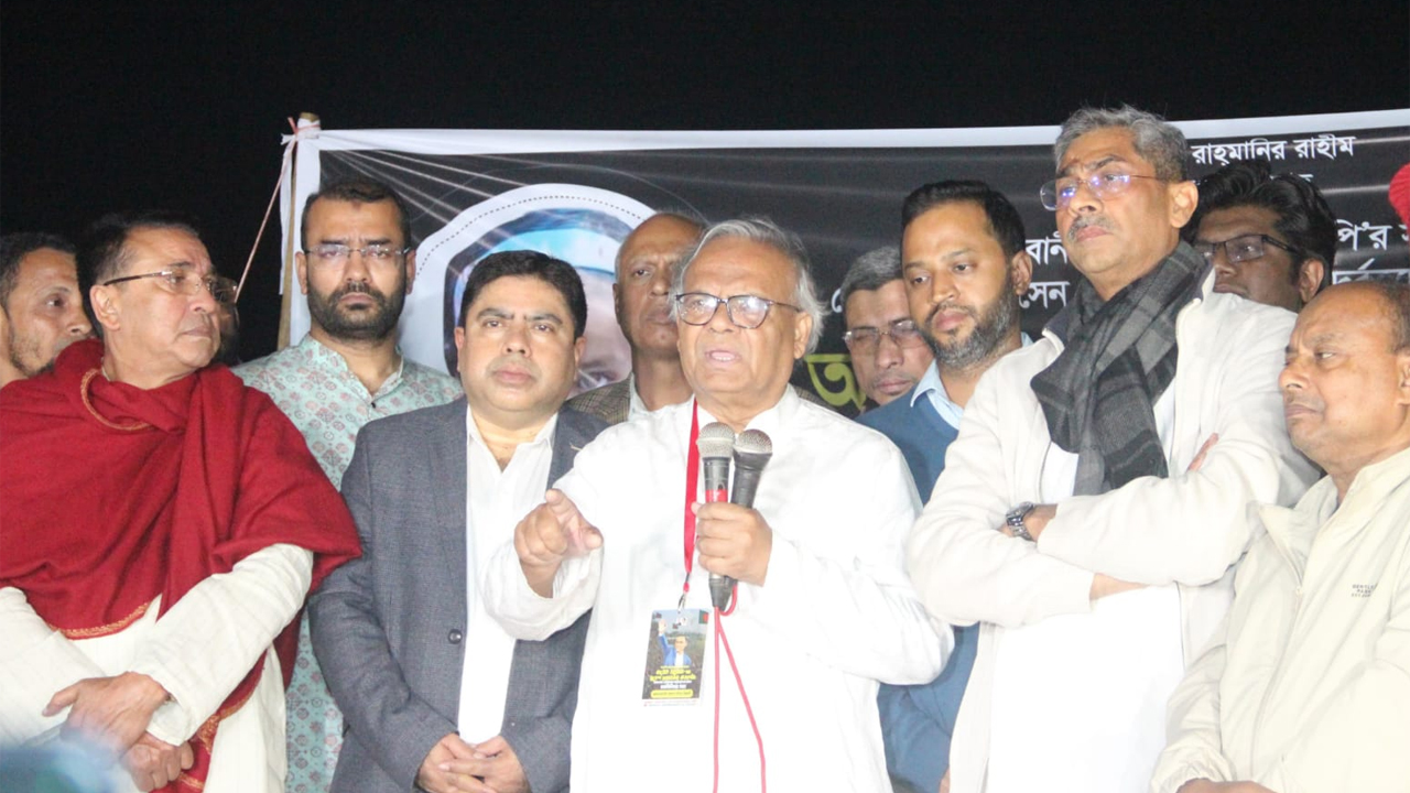 বিএনপির সিনিয়র যুগ্ম মহাসচিব রুহুল কবির রিজভী
