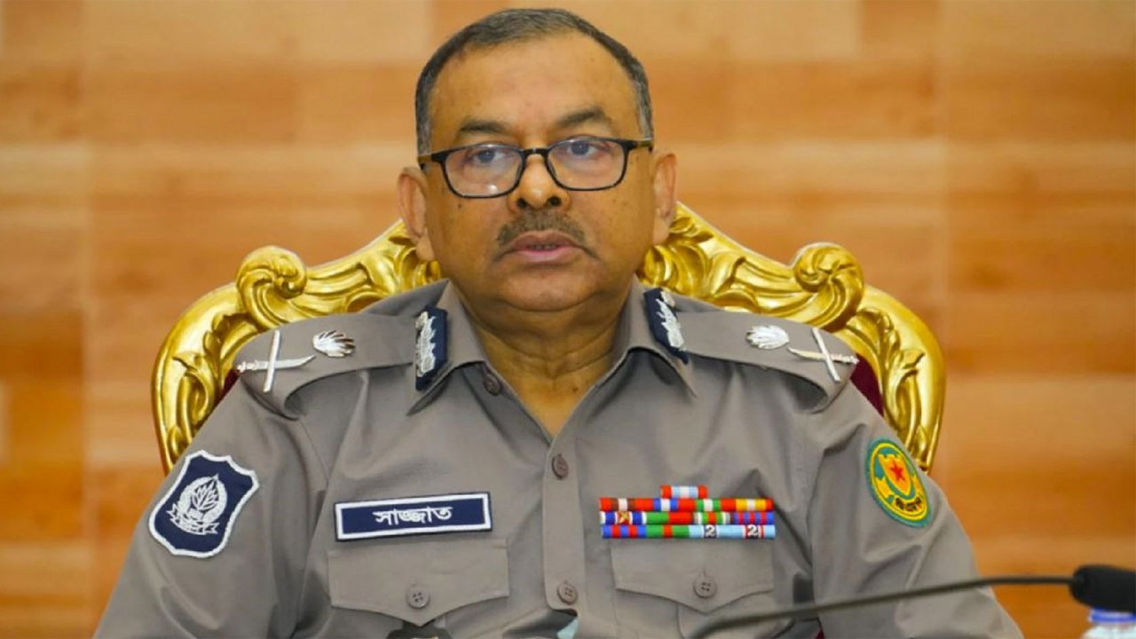 ডিএমপি কমিশনার শেখ মো: সাজ্জাত আলী