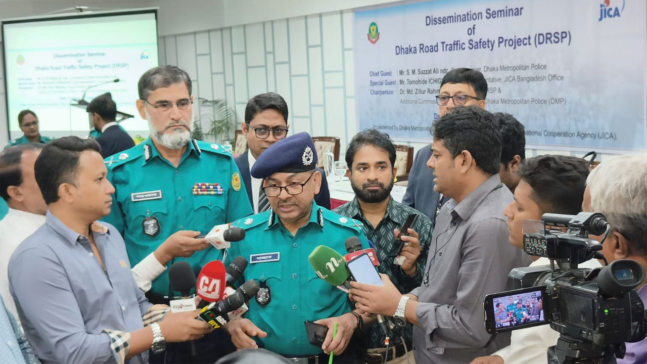 ডিএমপি কমিশনার শেখ মো: সাজ্জাত আলী