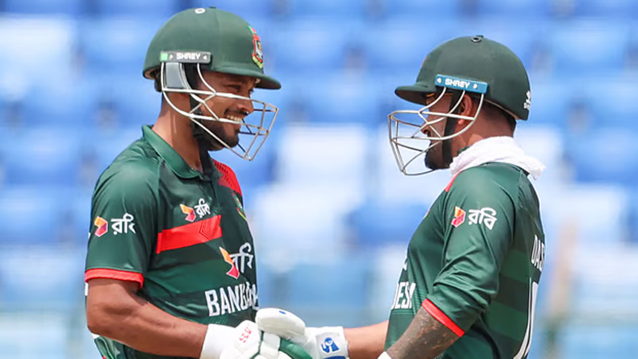 নাজমুল শান্ত ও লিটন দাস