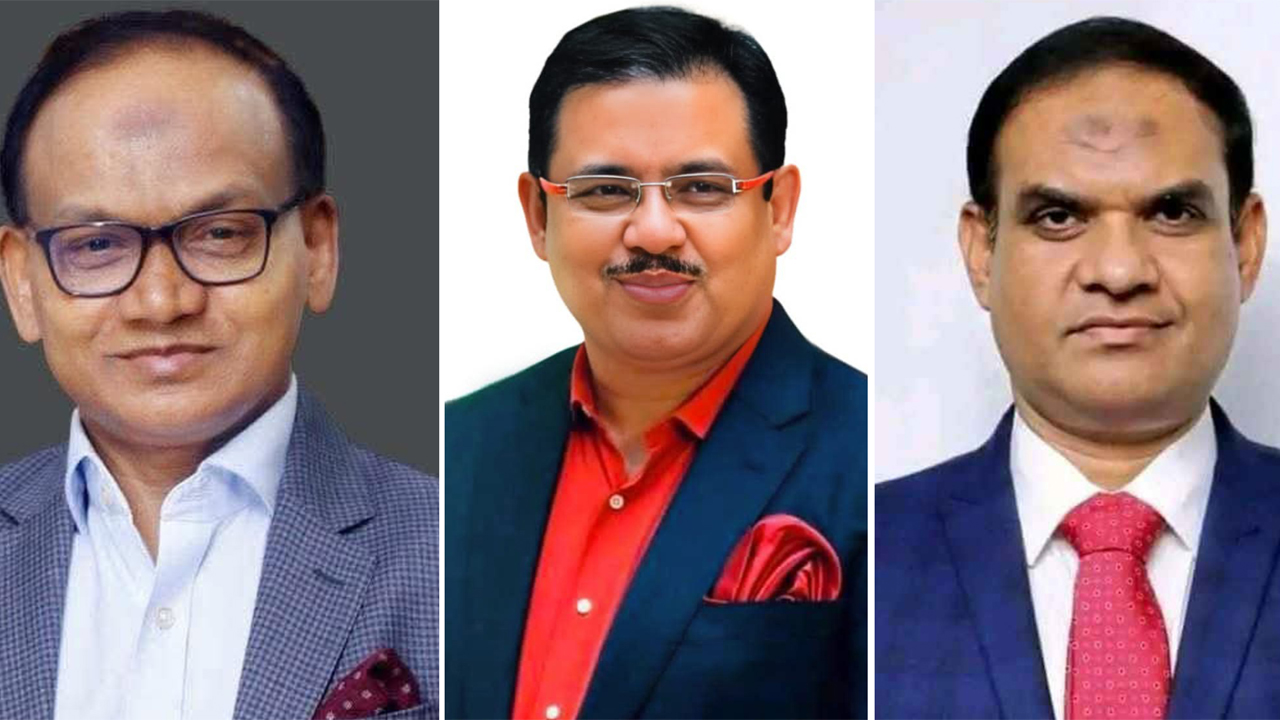 সাঈদ আহমেদ আসলাম, মো: সফিকুর রহমান কিরন, মিয়া নুরুদ্দিন আহাম্মেদ অপু