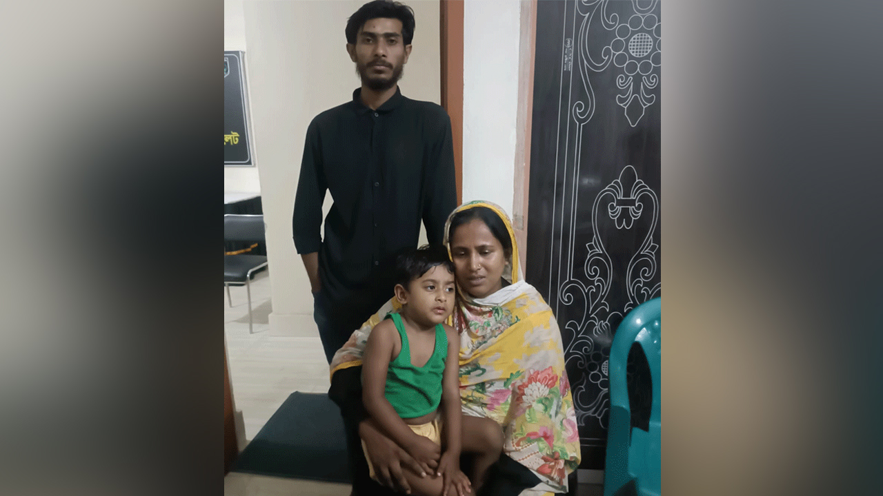 উদ্ধার শিশু উম্মে হানি