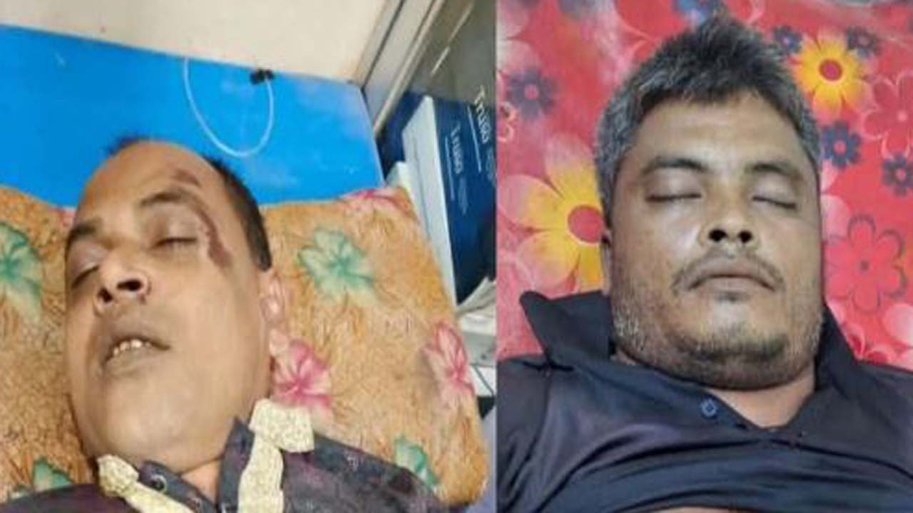 নিহতরা আব্দুল মতিন ও আকবর