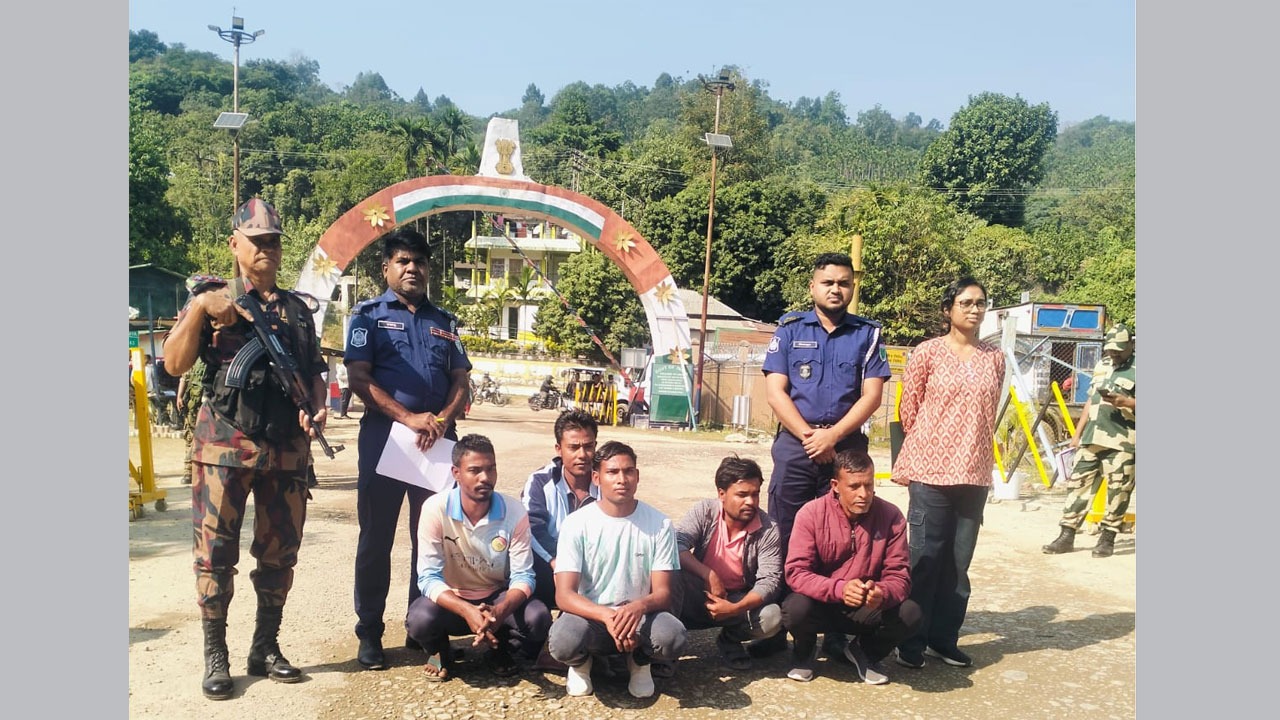 তামাবিল ইমিগ্রেশন দিয়ে ৫ বাংলাদেশীকে ফেরত পাঠালো ভারত