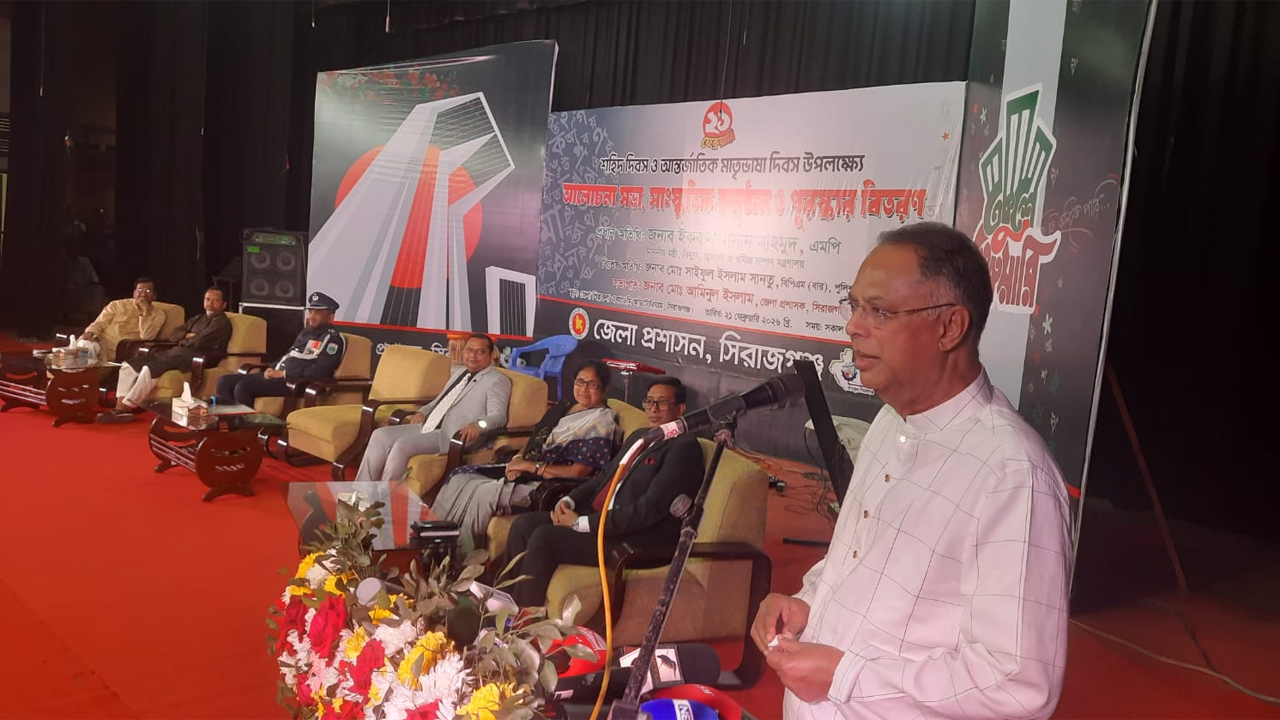 বিদ্যুৎ, জ্বালানি ও খনিজ সম্পদ মন্ত্রী ইকবাল হাসান মাহমুদ টুকু